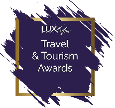 Lux life travel award logo