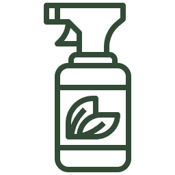 Ecological cleaning icon