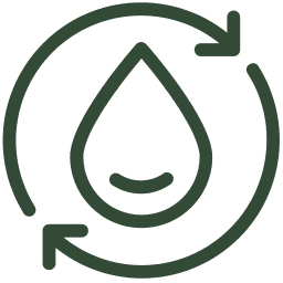 Rainwater reuse icon